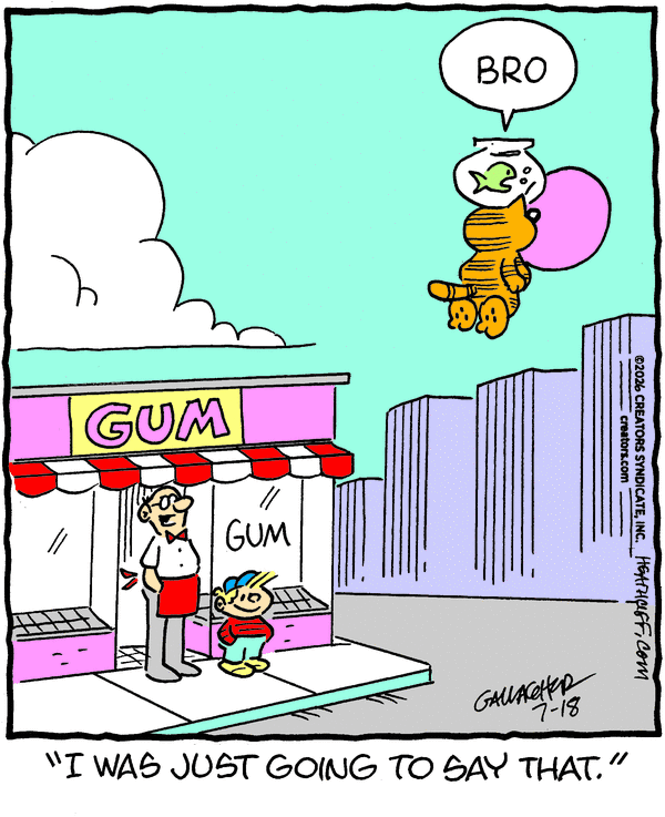 Heathcliff for 7/18/2026