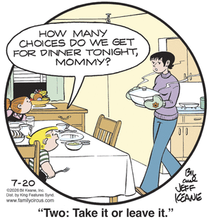 Family Circus for 7/20/2026