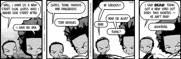 Boondocks for 7/20/2026
