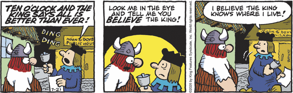 Hagar the Horrible for 7/21/2026