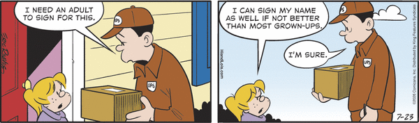 Hi and Lois 7/23/2026