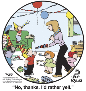 Family Circus for 7/25/2026