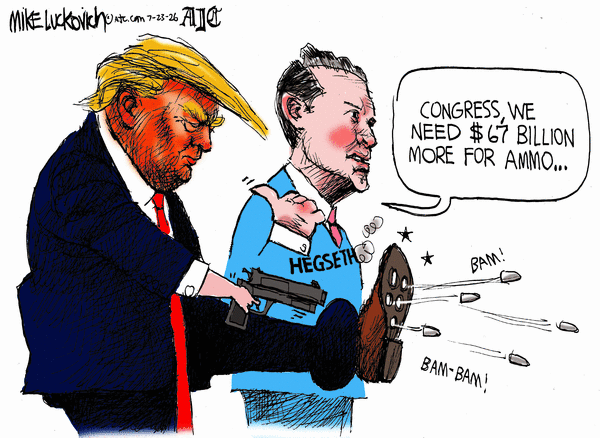 Mike Luckovich for 7/23/2026