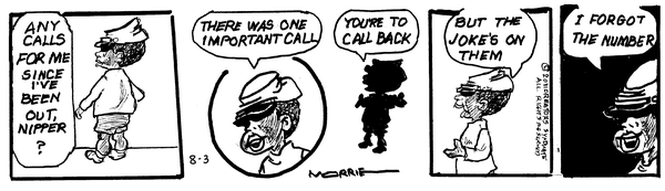 Wee Pals for 8/3/2026