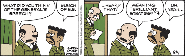 Beetle Bailey for 8/4/2026