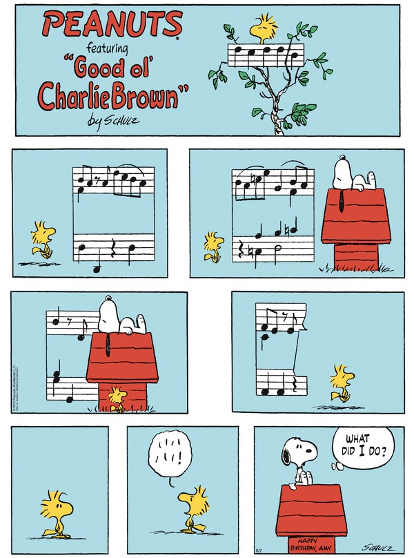 Peanuts for 8/2/2026