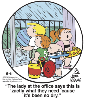 Family Circus for 8/11/2026