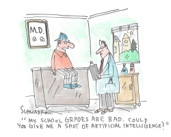 Student Asks Doctor for AI Shot