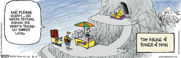 Non Sequitur 8/12/2026