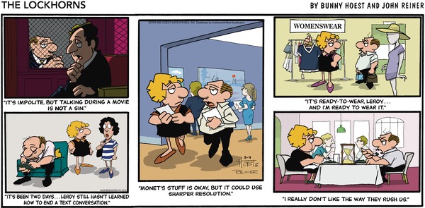The Lockhorns for 8/9/2026