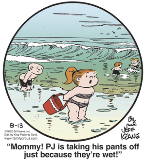 Family Circus for 8/13/2026