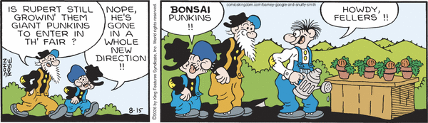 Barney Google And Snuffy Smith for 8/15/2026