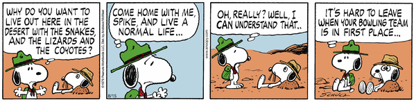 Peanuts for 8/15/2026