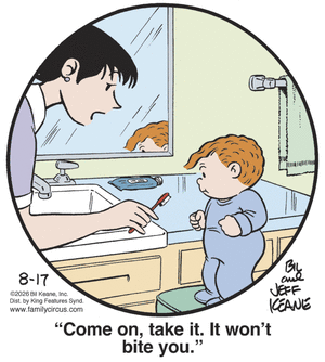 Family Circus for 8/17/2026
