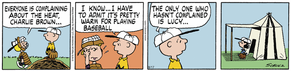 Peanuts for 8/17/2026