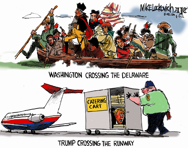 Mike Luckovich for 8/13/2026