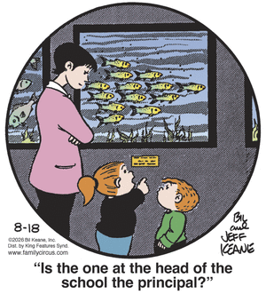 Family Circus for 8/18/2026