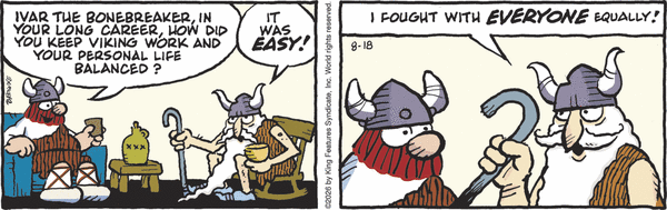Hagar the Horrible for 8/18/2026