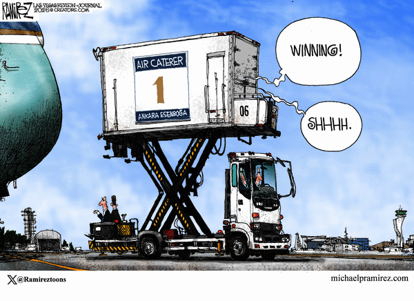 Michael Ramirez for 8/13/2026