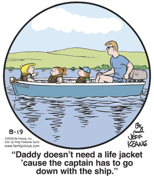 Family Circus for 8/19/2026