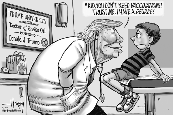 David Horsey for 8/13/2026