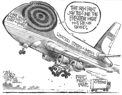 Air Force One Without President