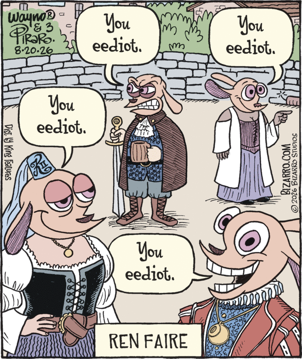 Bizarro for 8/20/2026