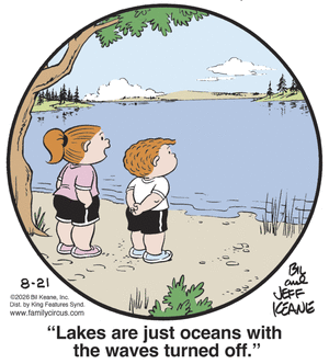 Family Circus for 8/21/2026