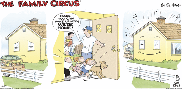 Family Circus for 8/23/2026