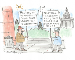 Permafrost and Democracy Warning Signs