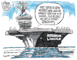 Abraham Lincoln Carrier Gets Gilded Ballroom