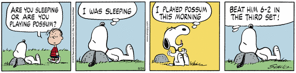 Peanuts for 8/24/2026