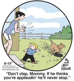 Family Circus for 8/25/2026
