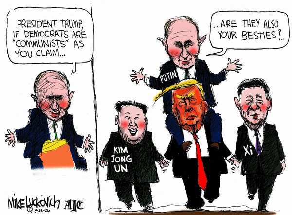 Mike Luckovich for 8/23/2026