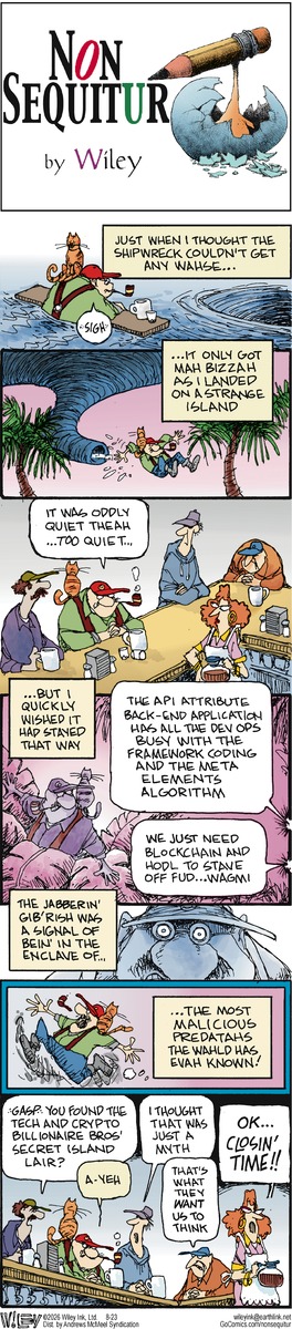 Non Sequitur 8/23/2026