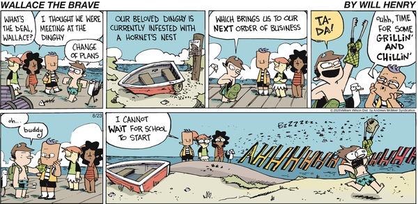Wallace The Brave for 8/23/2026