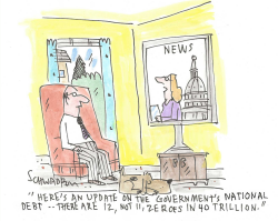 TV News Updates National Debt Figures