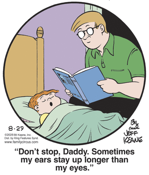 Family Circus for 8/29/2026