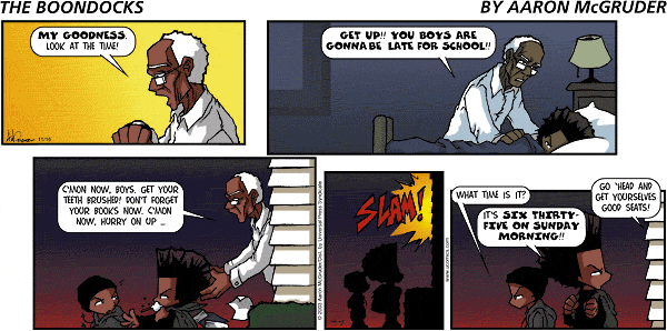 Boondocks for 8/30/2026
