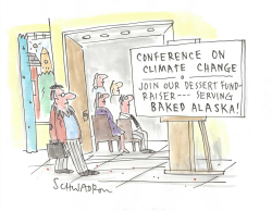 Climate Conference Baked Alaska Fundraiser