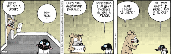 Get Fuzzy for 9/8/2026