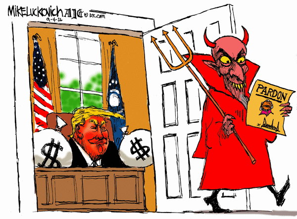 Mike Luckovich for 9/4/2026