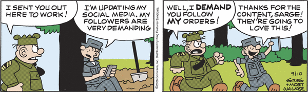 Beetle Bailey for 9/10/2026