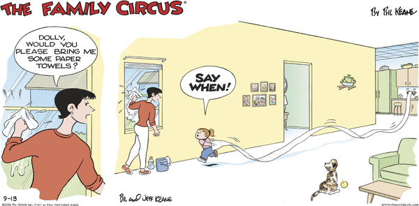 Family Circus for 9/13/2026