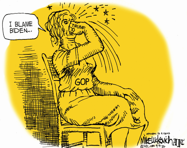 Mike Luckovich for 9/9/2026