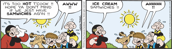 Barney Google And Snuffy Smith for 9/15/2026