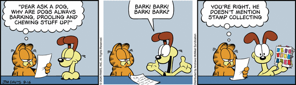 Garfield for 9/16/2026
