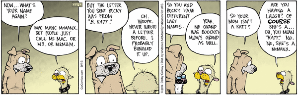Get Fuzzy for 9/16/2026
