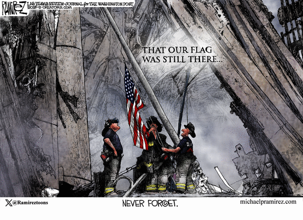Michael Ramirez for 9/15/2026