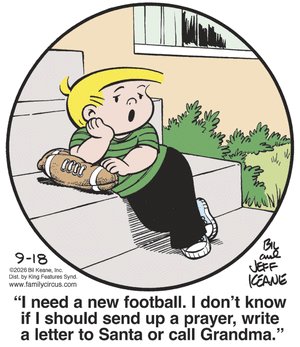 Family Circus for 9/18/2026